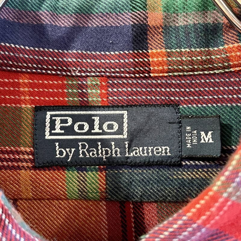 POLO by Ralph Lauren L/Sチェックネルシャツ ラルフローレン