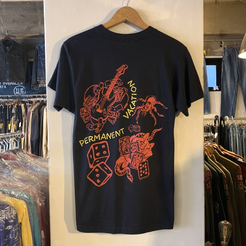 エアロスミス Tシャツ① コピーライトあり（1988年） M 80s SCREENSTARS AEROSMITH S/S Tシャツ バンT Permanen