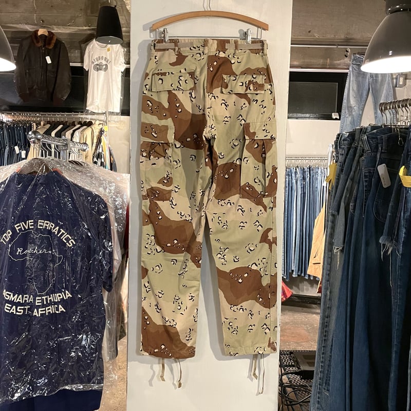90s US ARMY 6Cデザートカモ BDUパンツ チョコチップ 1990年