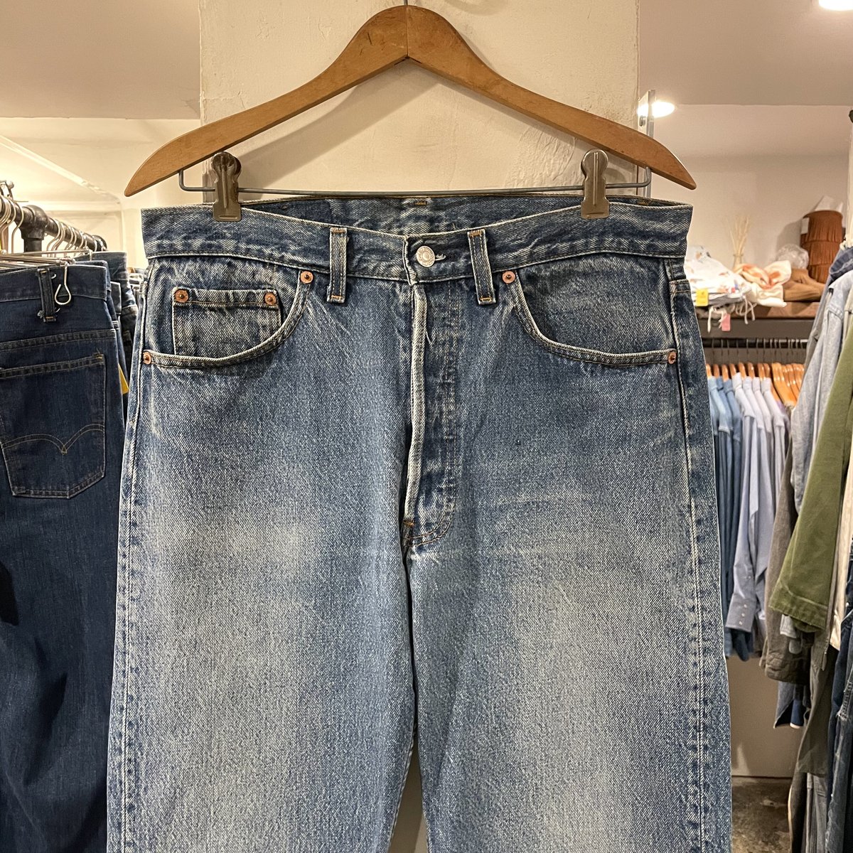 80s Levi's 501 リーバイス デニムパンツ ボタン裏501 ナイロン 80s Levi's 501 リーバイス デニムパンツ ボタン裏501 ナイロン