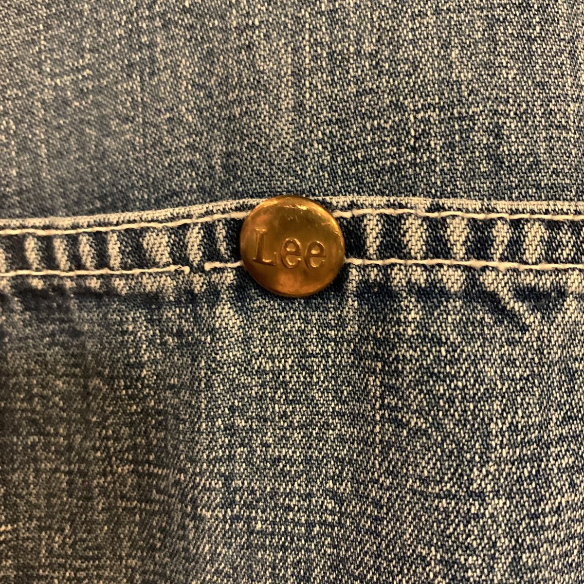 70s Lee 91-J ヴィンテージ デニムカバーオール USA製 SANFORIZED 雰