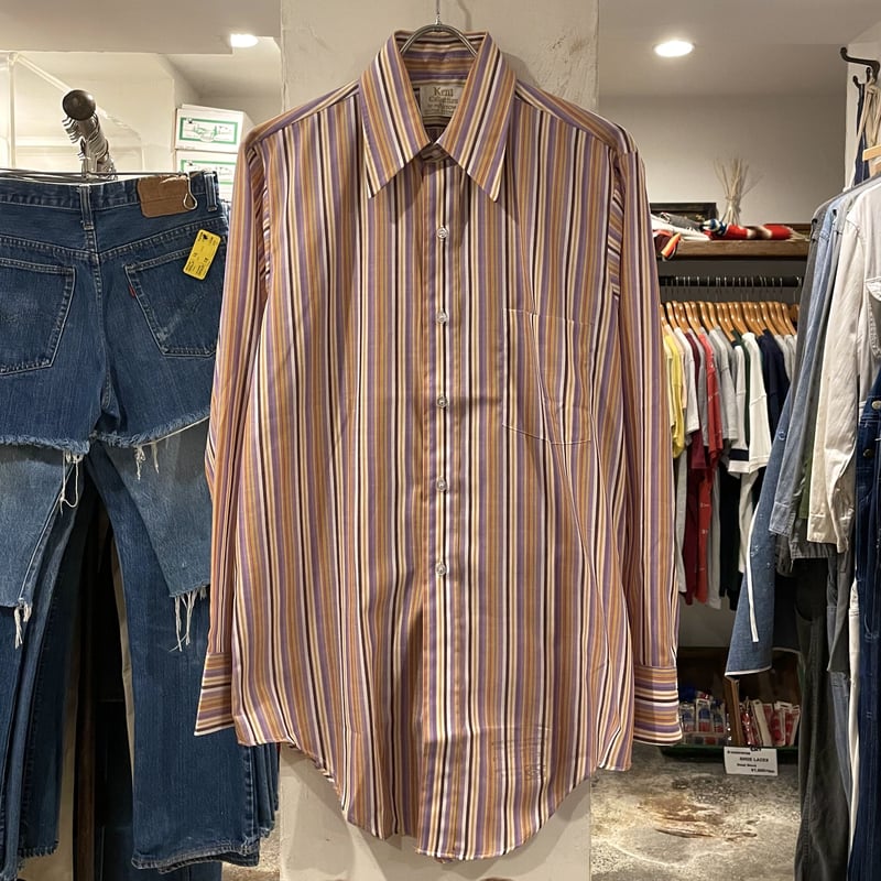 867 archive 70s ARROW knits 衿芯 ライムグリーン（トップス｜MENS 