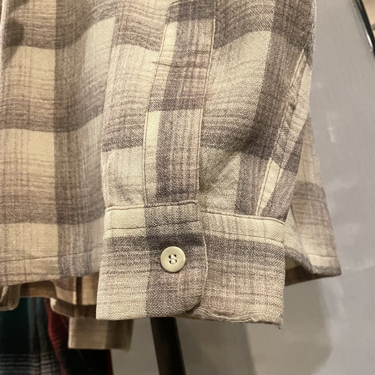 50s Woolrich Vintage Wool Shirt オープンカラーシャツ ウールシ