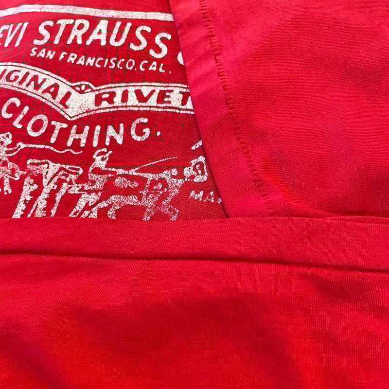 激レア 初期 Levi's RED トーマス リブ編み ヘンリーネック