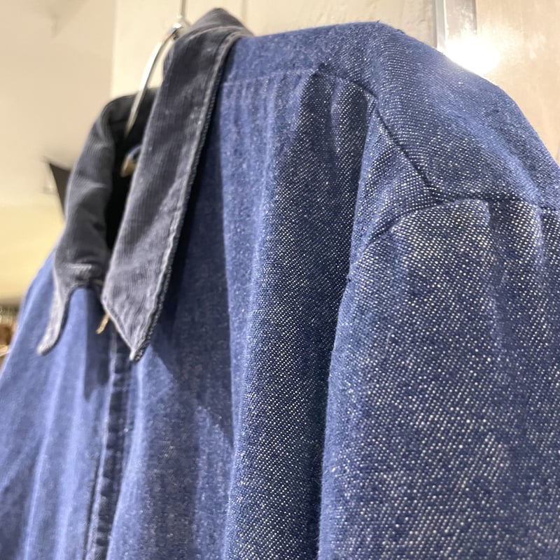 60s〜 BLUE BELL デニムカバーオール ブランケットライナー TALON ZIP