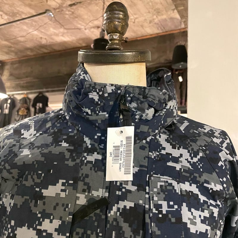 US NAVY GORE-TEX PARKER Valley Apparel製 ゴアテックスジャケット U.S.NAVY NWU BLUEBELLY GORETEX PARKA ECWCS