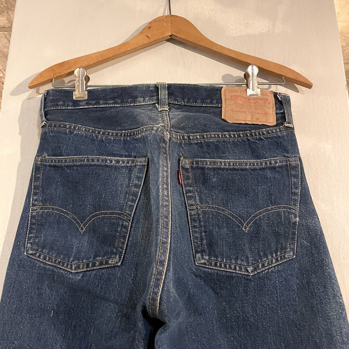 60s levi's 501 BIGE ボタン裏8 31×30 ヴィンテージ shopbring_1524g110012
