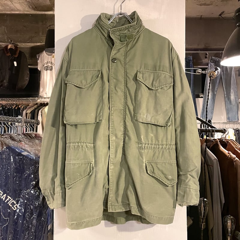 60s US ARMY M-65 Field Jacket 2ndタイプ アルミジップ フィ