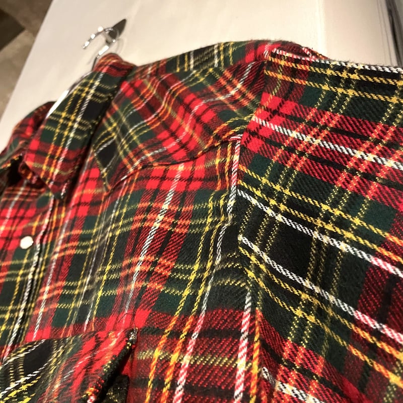 80s EAGLE CREST キルティング ネルシャツ 80s DAKOTA ウエスタン ネルシャツ USA製 コットンシャツ