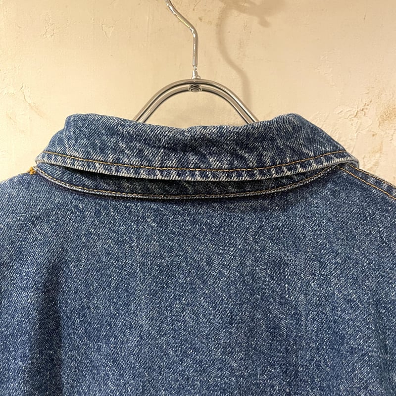 90s Levi's 75069-0214 デニムジャケット デカパッチ ネルライナー 90年