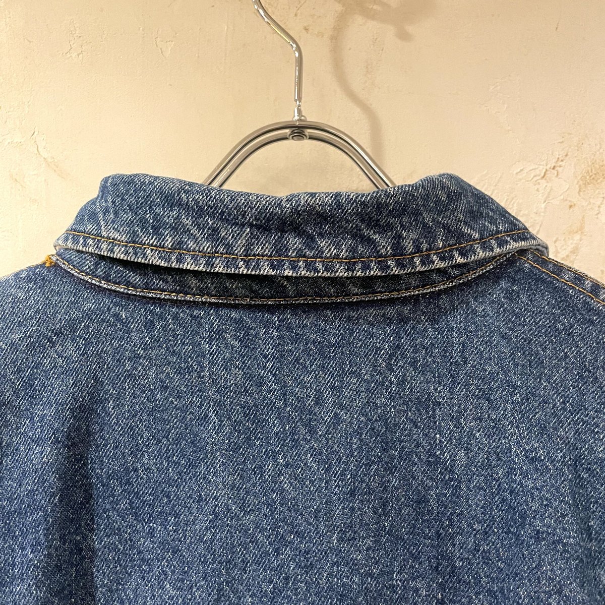 90s Levi's 75069-0214 デニムジャケット デカパッチ ネル