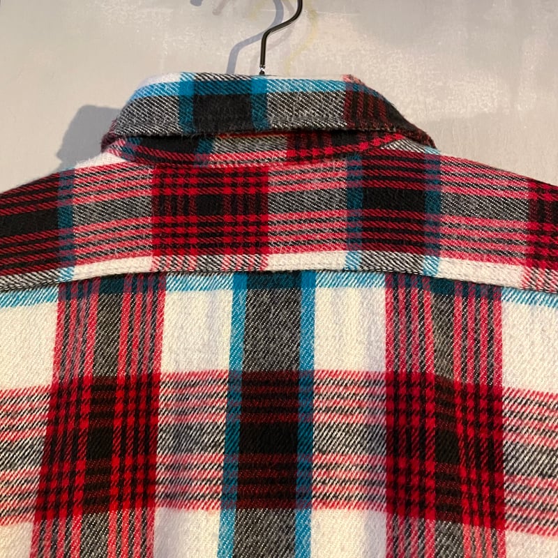 70s FIVE BROTHER L/S ネルシャツ USA製 Size M ファイブブラザー