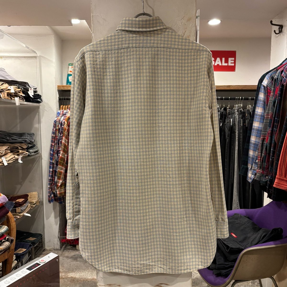 70s USA製 ペンドルトン　ウールシャツ　Mサイズ 70s PENDLETON ウールチェックシャツ ペンドルトン Size M USA製