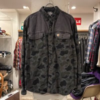 carhartt　L/S ワークシャツ　Relaxed Fit　Size L　カーハート　カモ柄　(S4513)