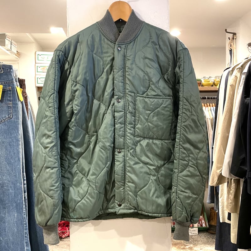 70s CWU-9 L ミリタリージャケット　キルティングライナー　USAF WAIPER.inc ワイパーインク 米軍 CWU-9/P キルティングライナー