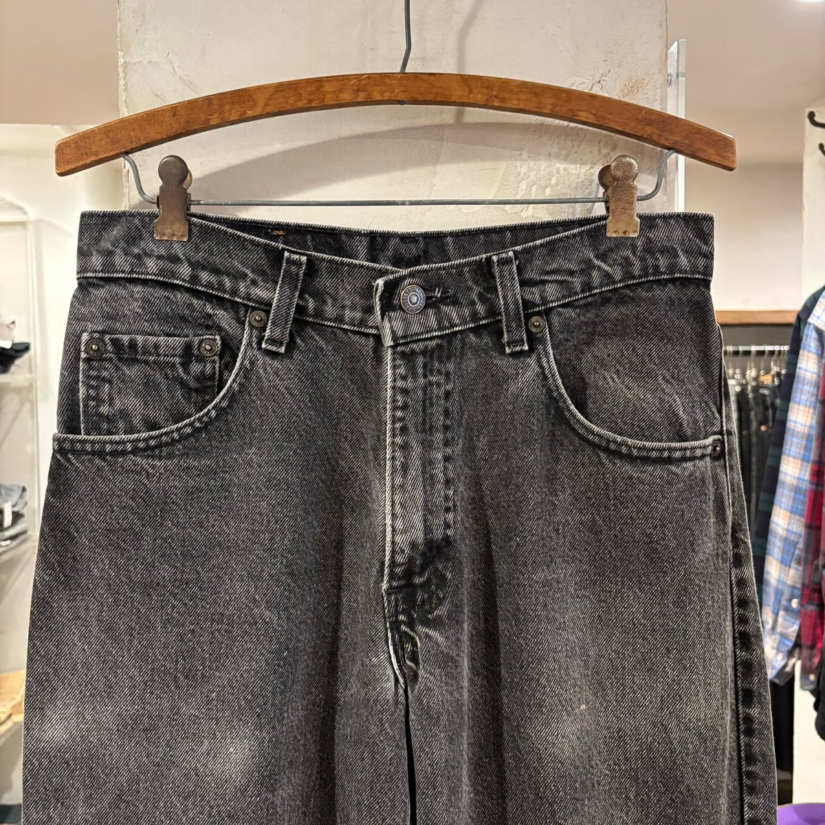 Levi's 560 0260 リーバイス ブラックデニムパンツ 29×34 USA製 (S4