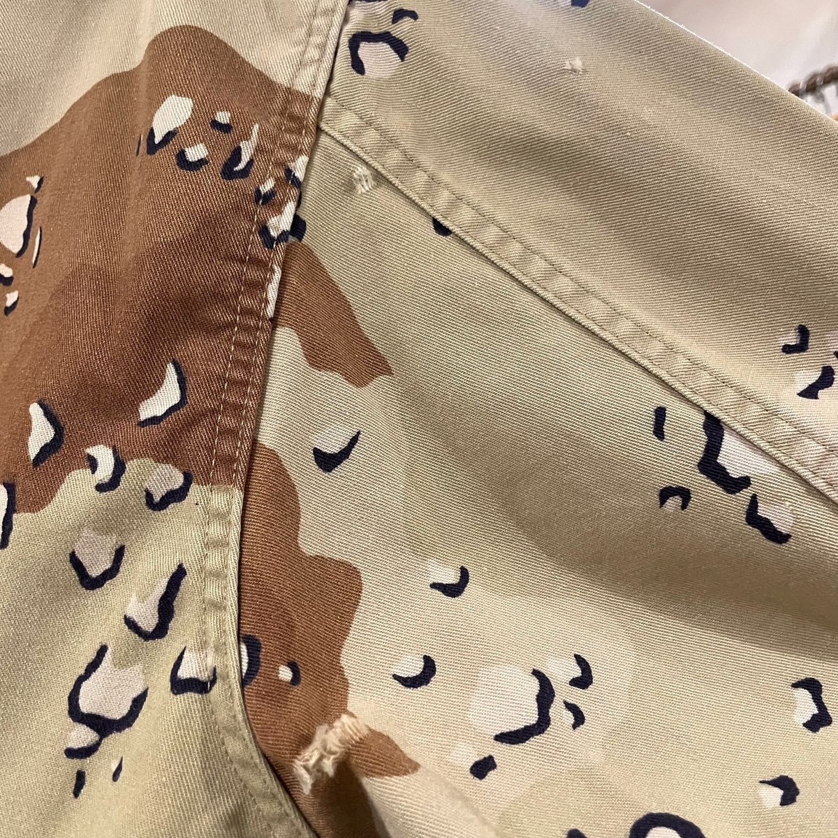 80s US ARMY BDU JACKET 6C デザートカモ チョコチップ柄 初期型 19