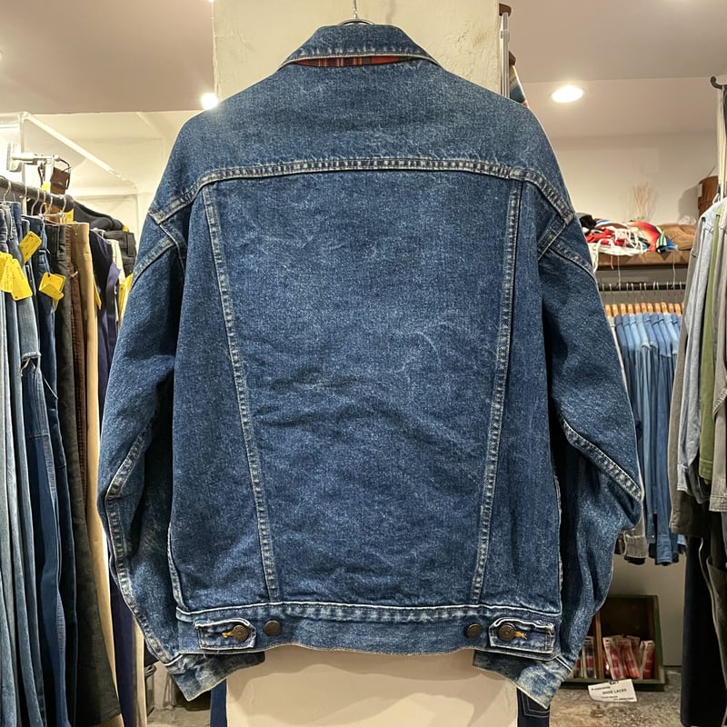 80s Levi's 70417 6985 リーバイス デニムジャケット ネルライナー USA