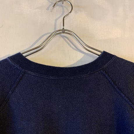 60s　Vintage sweat　カレッジスウェット　ヴィンテージスウェット　CHRISTCHURCH SCHOOL　クライストチャーチ　紺色　(S2153)