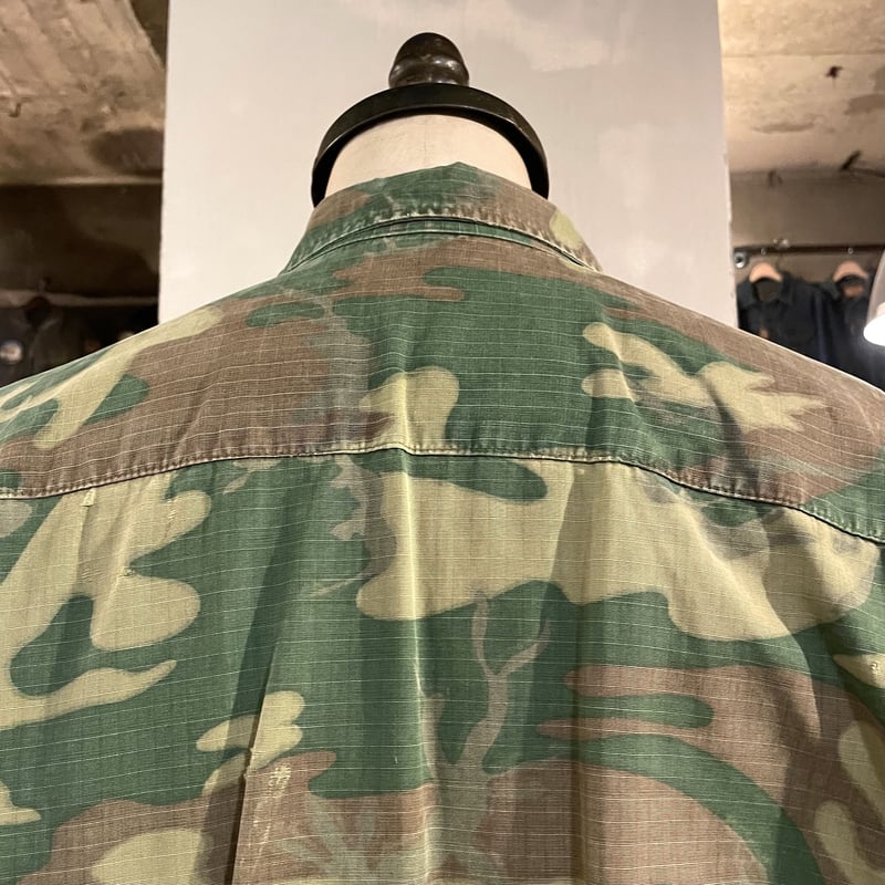 60s US ARMY Jungle Fatigue Jacket グリーンリーフ ファティー