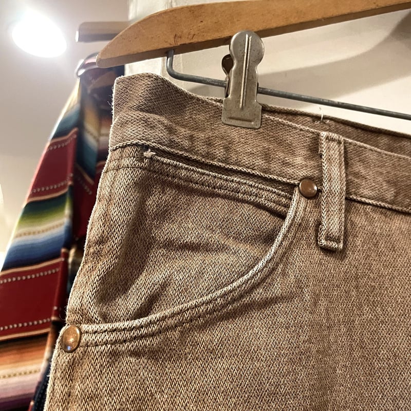 Wrangler カラーデニムパンツ ブラウン 0936BKW ラングラー デニム 