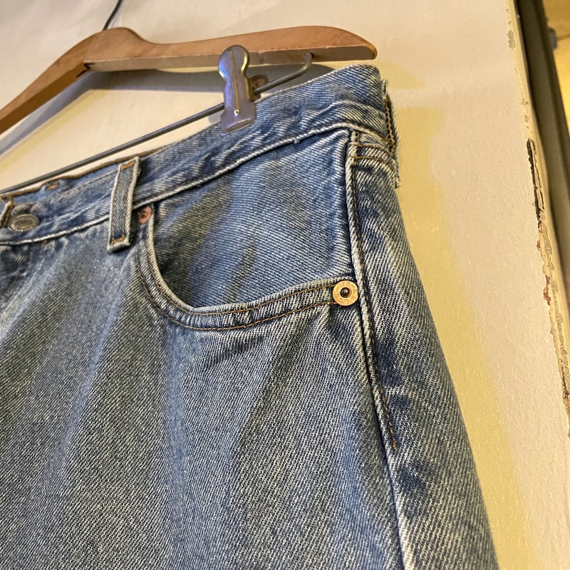 90s Levi's 501 0193 リーバイス デニムパンツ 34×31½ USA製 ボタ