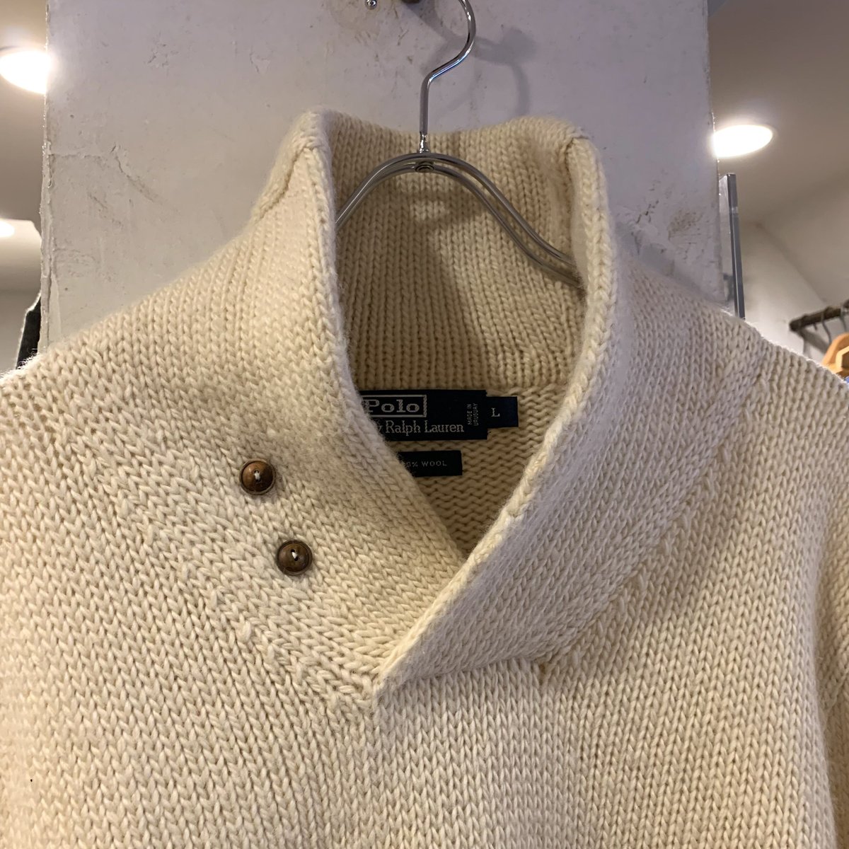 POLO by Ralph Lauren ショールカラーニット ラルフローレン POLO by Ralph Lauren ショールカラーニット ラルフローレン