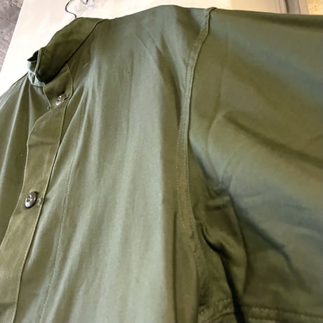 70s　CHEMICAL PROTECTIVE LINER SHIRT　ケミカルプロテクティブ　ライナーシャツ　DEAD STOCK　1976年　ミリタリーシャツ　(S2550)