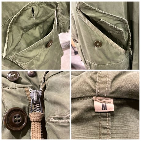 US ARMY　M-47 Field Parka　フィールドパーカー　CONMAR ZIP　40s　モッズコート　（S0921）