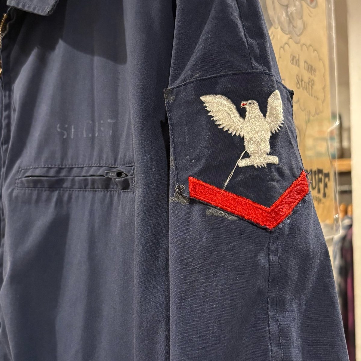 80s US NAVY サブマリンジャケット Size 40R 相当 ミリタリー