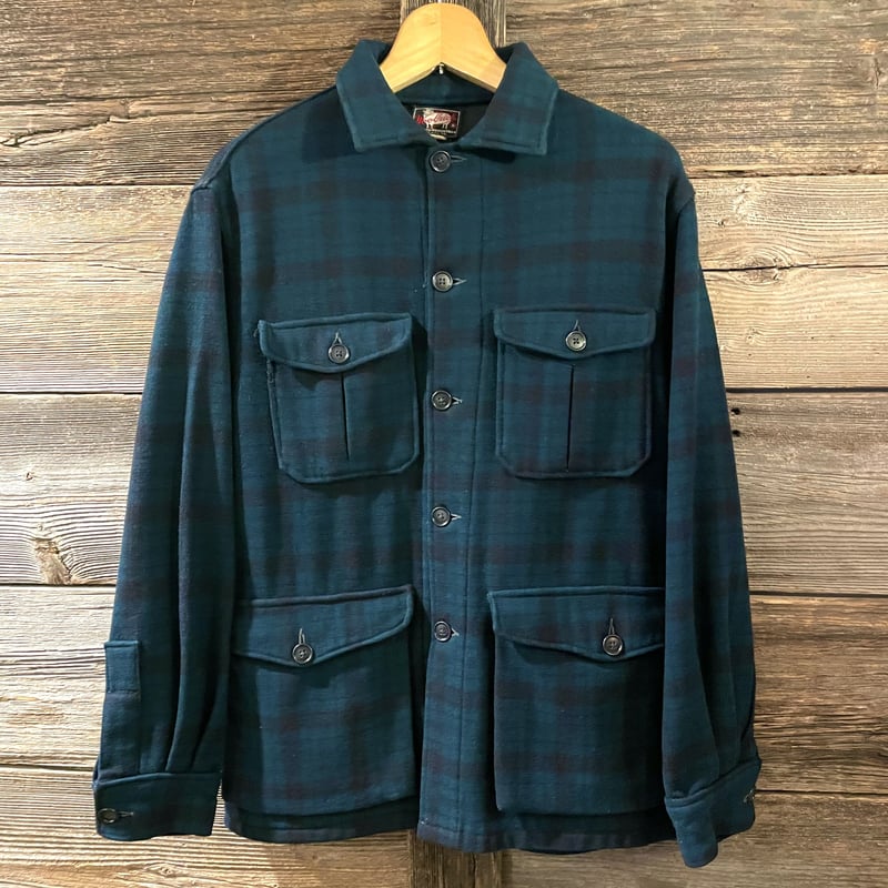 ウールリッチ ブラックウォッチ ウールジャケット コンチョ スエード ワイド WOOLRICH（ウールリッチ）公式オンラインストア