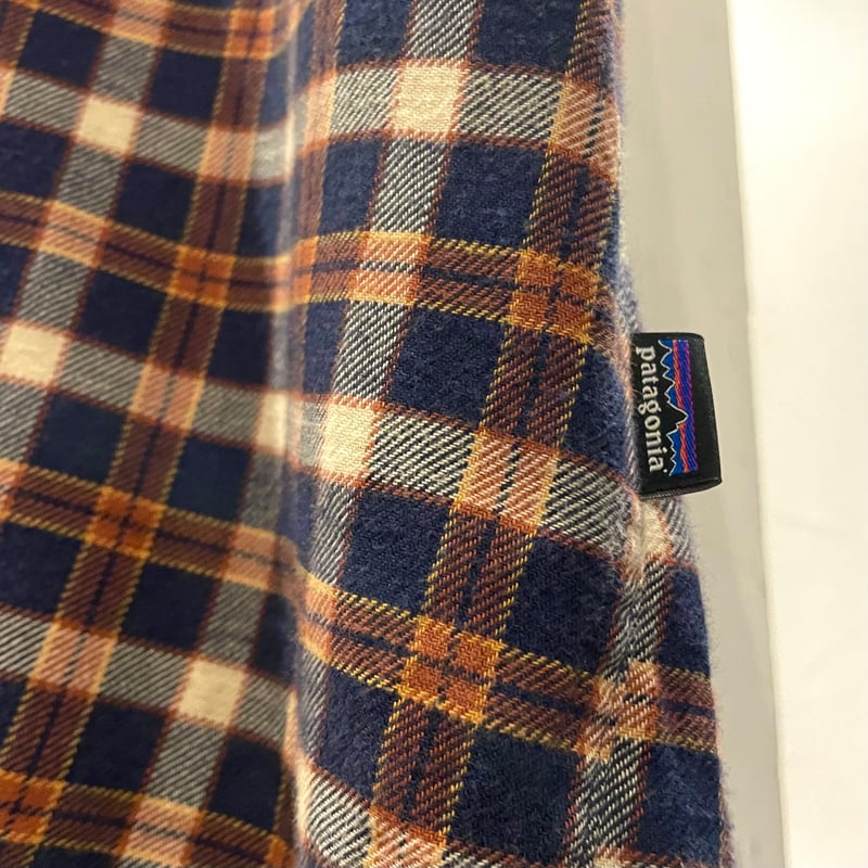 patagonia フィヨルド フランネルシャツ Size L パタゴニア コットン
