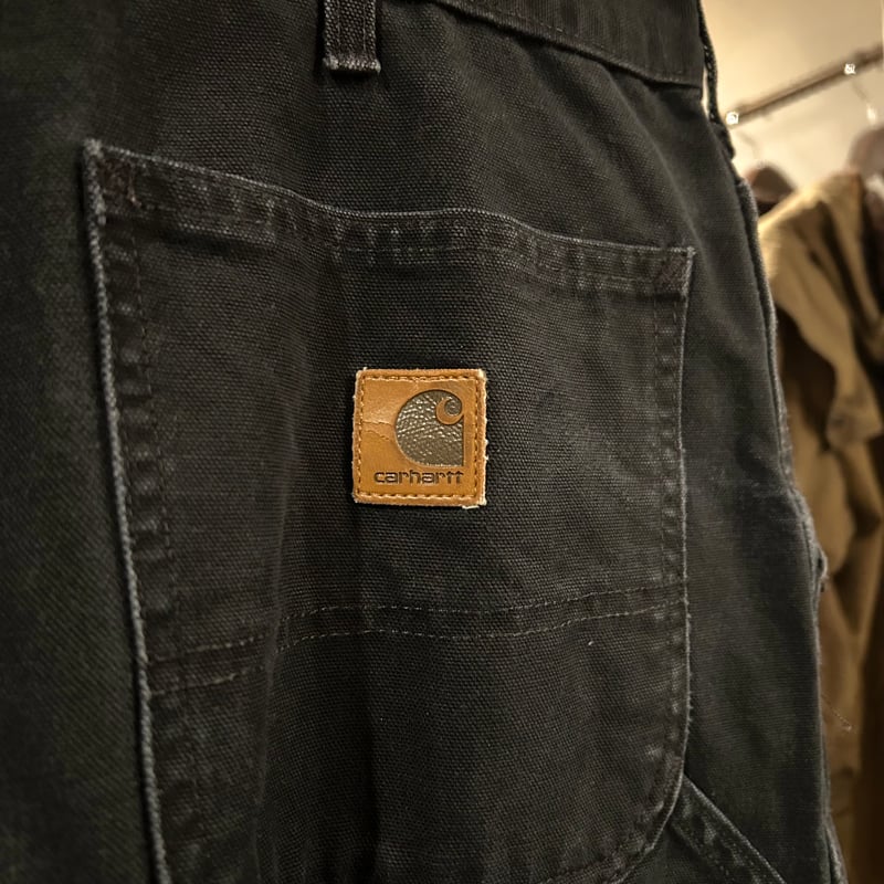carhartt ダック地 ペインターパンツ カーハート ブラック 42×33
