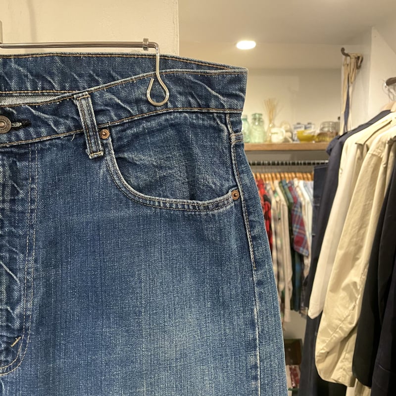 Levi's 505 66モデル バックポケット裏シングルステッチ TALON42ジップ
