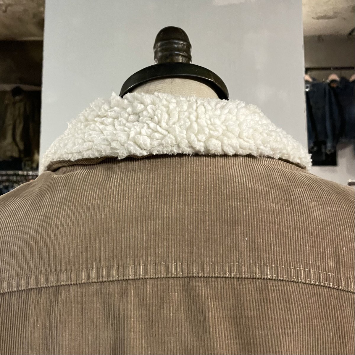リーバイス Levis ボアジャケット コーデュロイ 70608 サイズ42 90s USA製 Levi's 70608 ボアデニムジャケット 真紺 42 | 古着屋 Uan