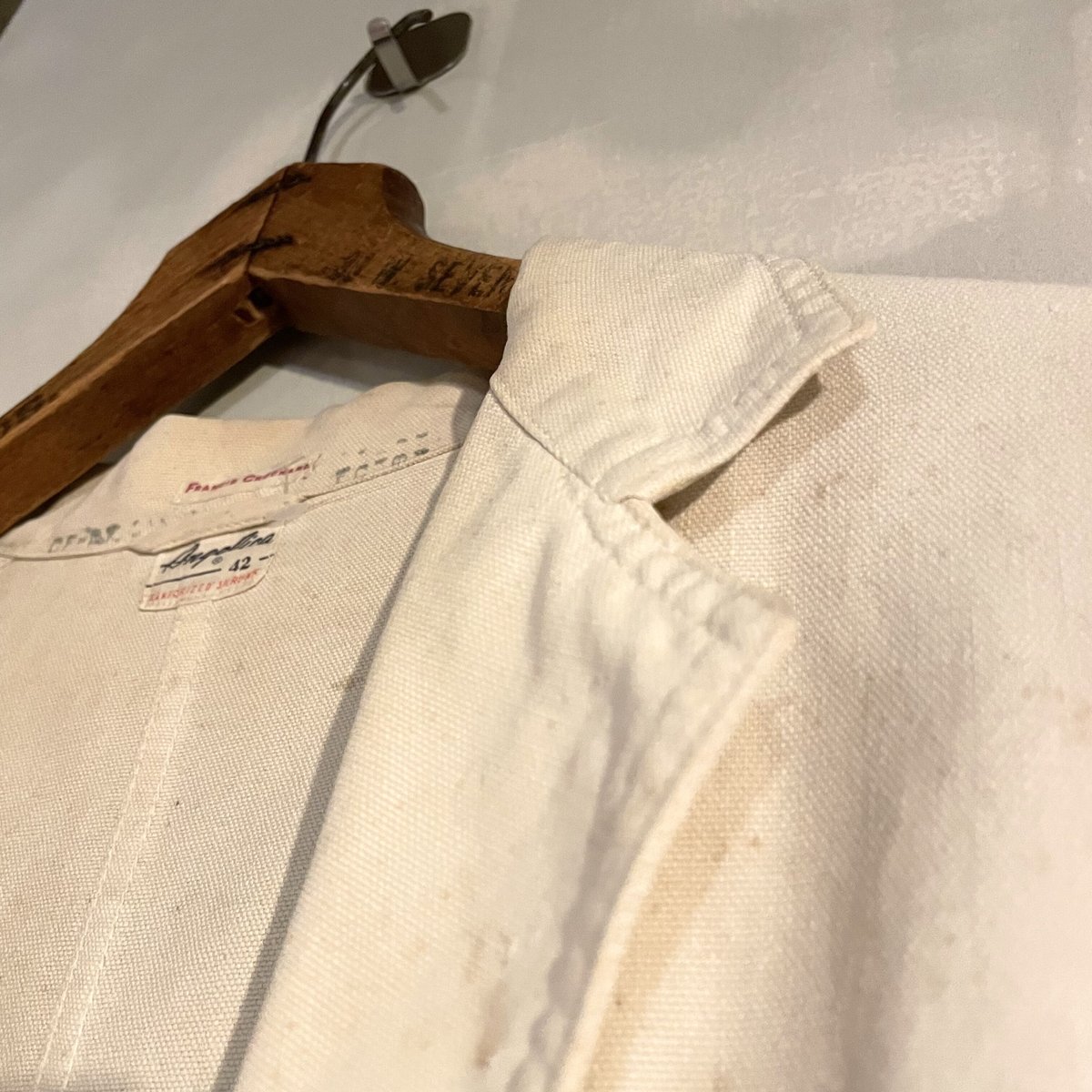 40s〜 Angelica Vintage Work Jacket チェンジボタン ワークジャ