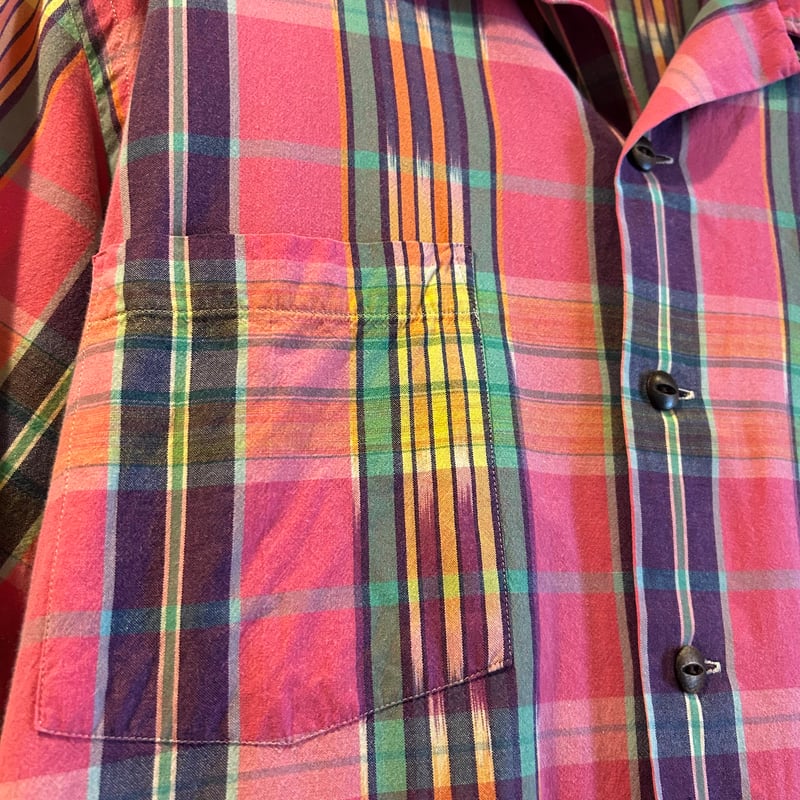 POLO RALPH LAUREN S/Sオープンカラーシャツ ラルフローレン Size XX