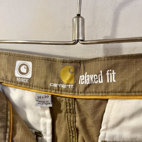 Carhartt　ワークパンツ　カーハート　Relaxed Fit　ベージュ　(S3322)