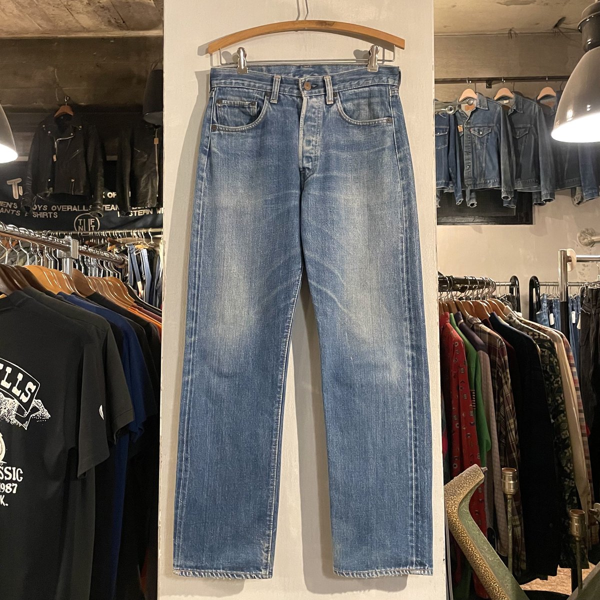 70s Levi's 501 66前期 30×28 リーバイス バックポケット シングル