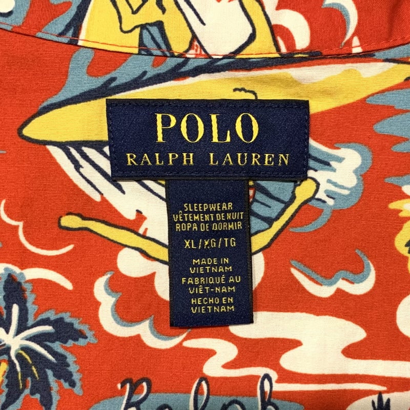 POLO RALPH LAUREN S/Sアロハシャツ ラルフローレン オープン