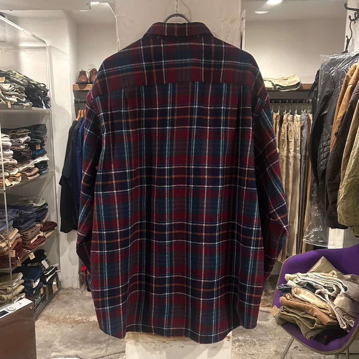 PENDLETON ウールチェックシャツ ペンドルトン Size XL USA製