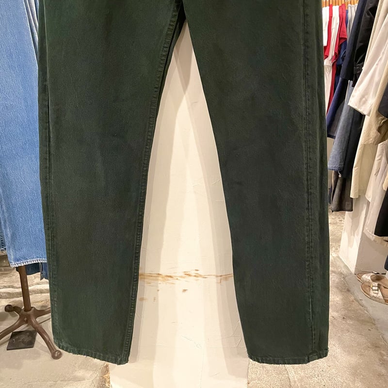 Levi's 501 90年代 リーバイス501 後染めグリーンデニム USA製 Levi's 501 90年代 リーバイス501 後染めグリーンデニム USA製