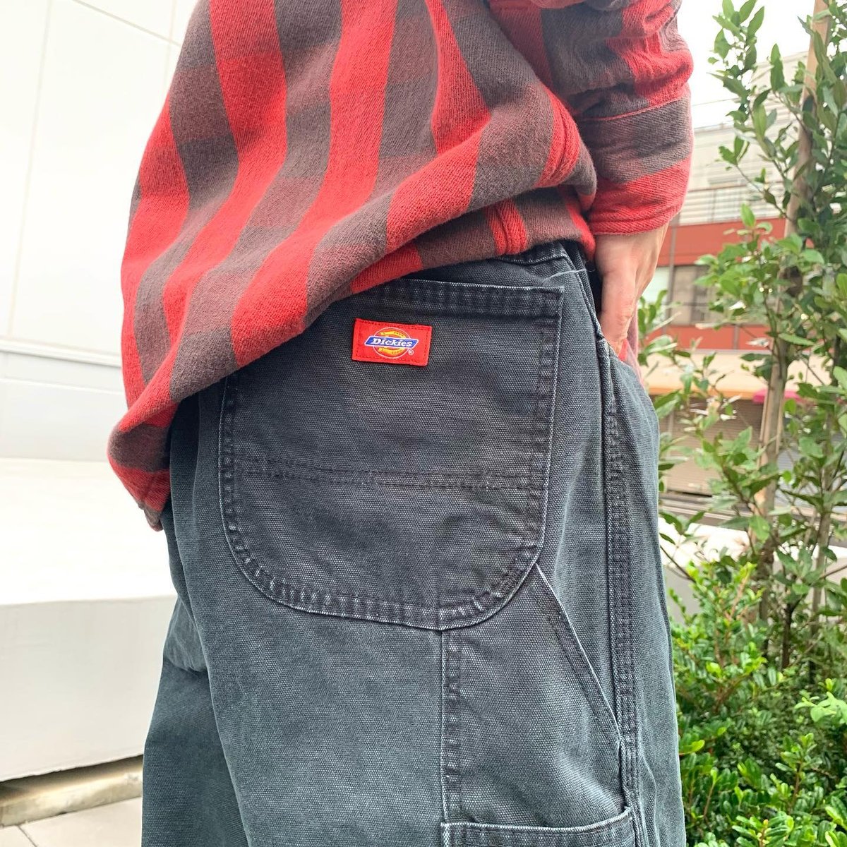 Dickies デニムペインターパンツ RELAXED FIT ブラック Dickies デニムペインターパンツ RELAXED FIT ブラック