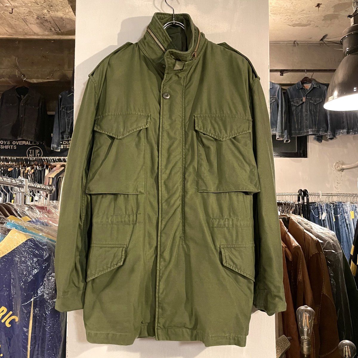 US.ARMY M65 フィールドジャケット 1974年製 70s 70s US ARMY M-65 Field Jacket 3rdタイプ ブラスジップ フィー
