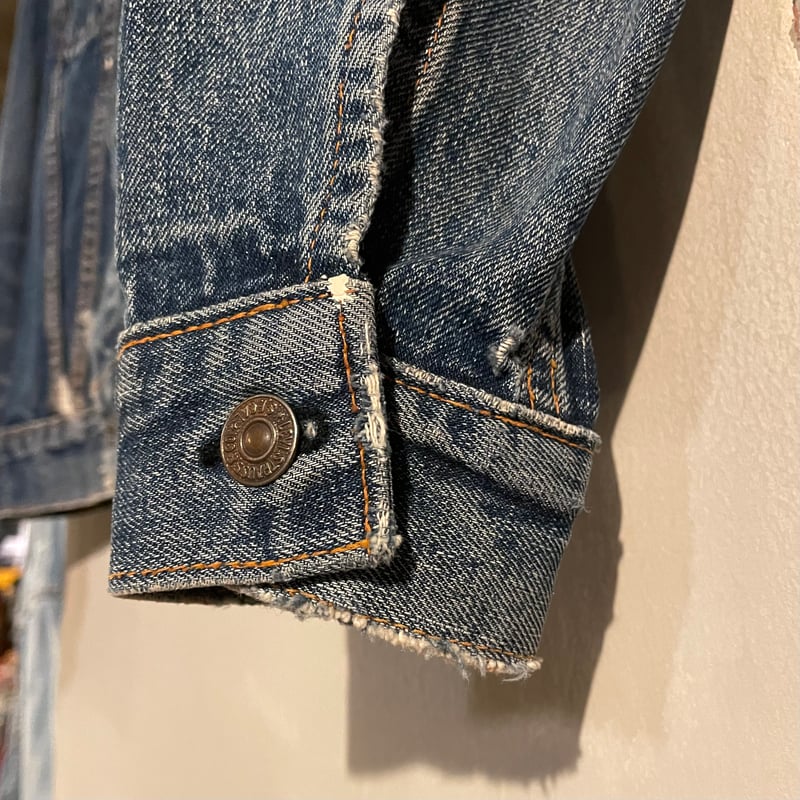 60s Levi's デニムジャケット 70505 リーバイス 60〜70's ”Levi's” 70505 デニムジャケット – 古着屋Top of the Hillの