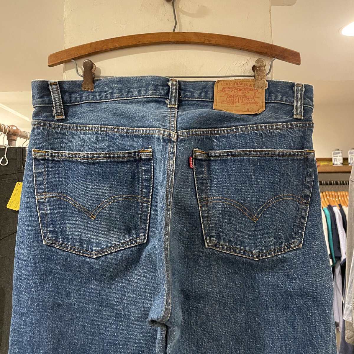 Levi's 501 80年代 リーバイス50 内股シングル 脇割 裾裏 Levi's 501 80年代 リーバイス50 内股シングル 脇割 裾裏