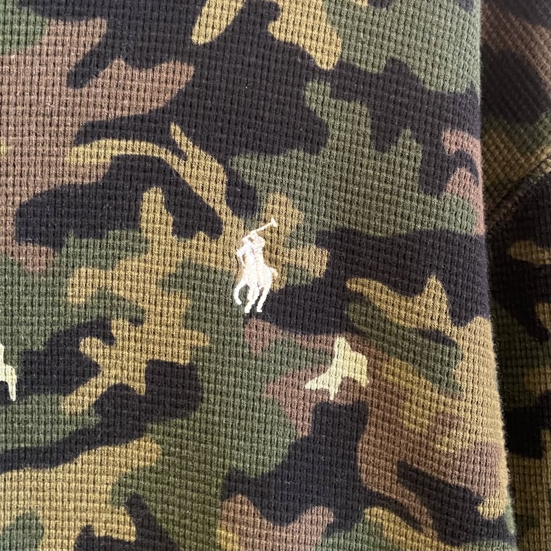 POLO RALPH LAUREN 迷彩柄 ロングスリーブTシャツ ラルフローレン (S114