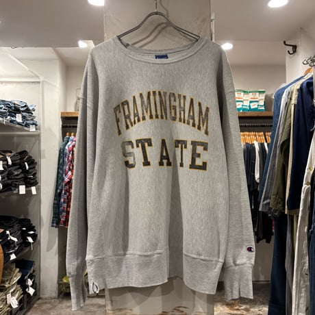 90s　Champion　リバースウィーブ　REVERSE WEAVE　Size XXL　雰囲気系　FRAMINGHAM　チャンピオン　(S5002)