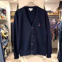 IZOD　アクリルカーディガン　アイゾッド　ブルーネイビー　M　　(S3526)