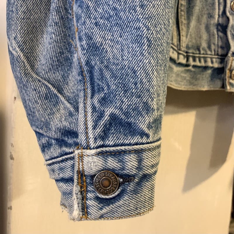 80s Levis 70506 リーバイス デニムジャケット ブランケットライナー